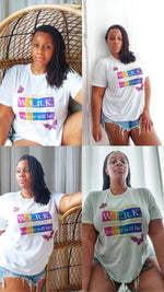 Load image into Gallery viewer, CEO LD wearing XL Always &amp; Forever WERK Tee - Comfy T-Shirt
