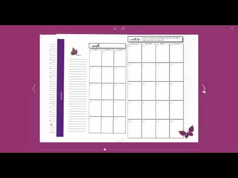 The Overflow Planner - Purple Promise