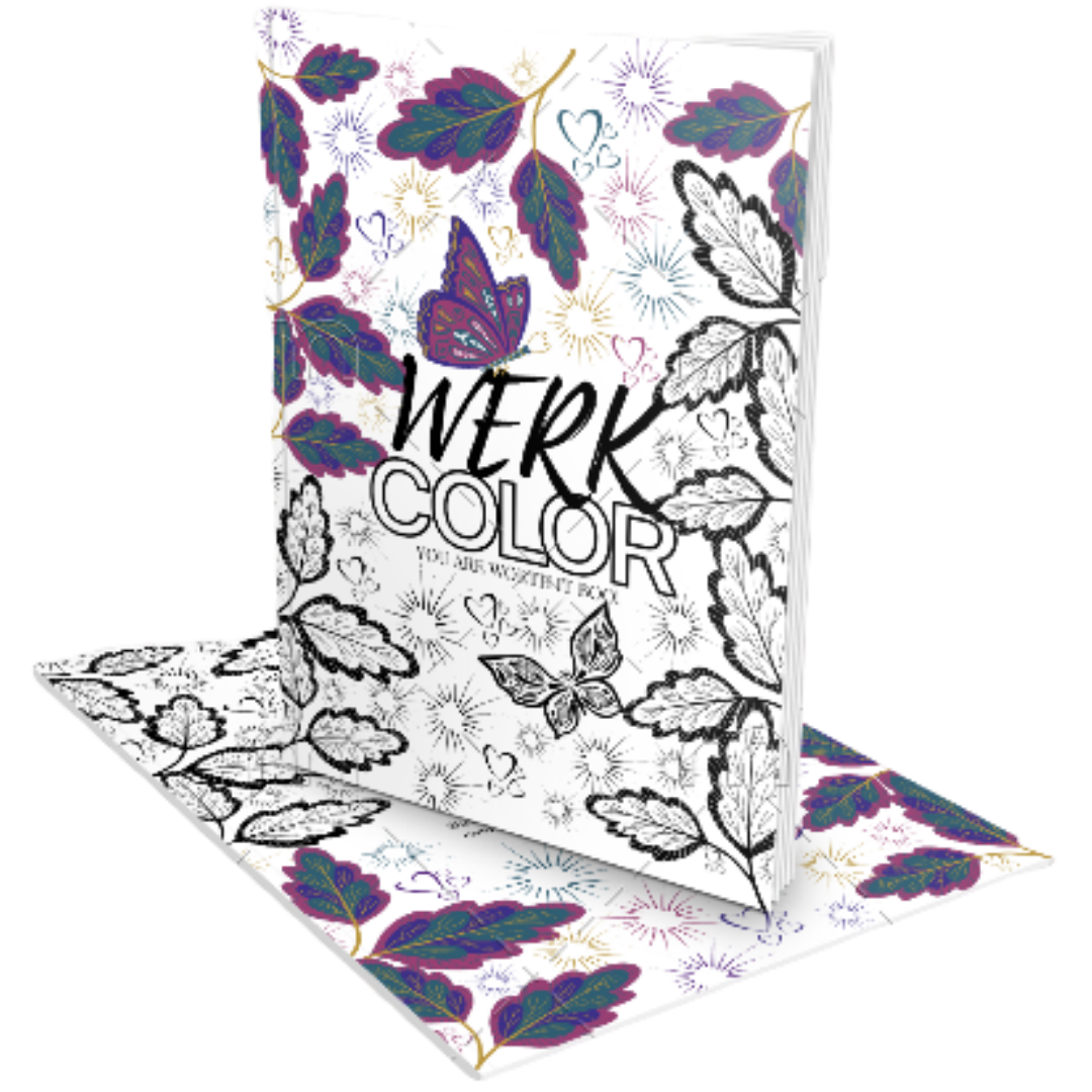 WERKColor Coloring Book DELUXE Vol 1 (Ships End of March)
