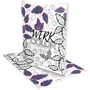 WERKColor Coloring Book DELUXE Vol 1 (Ships End of March)