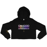 Load image into Gallery viewer, On God WERK Crop Hoodie
